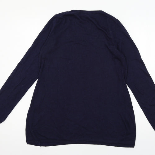 Esprit Womens Blue  Knit Pullover Jumper Size XL
