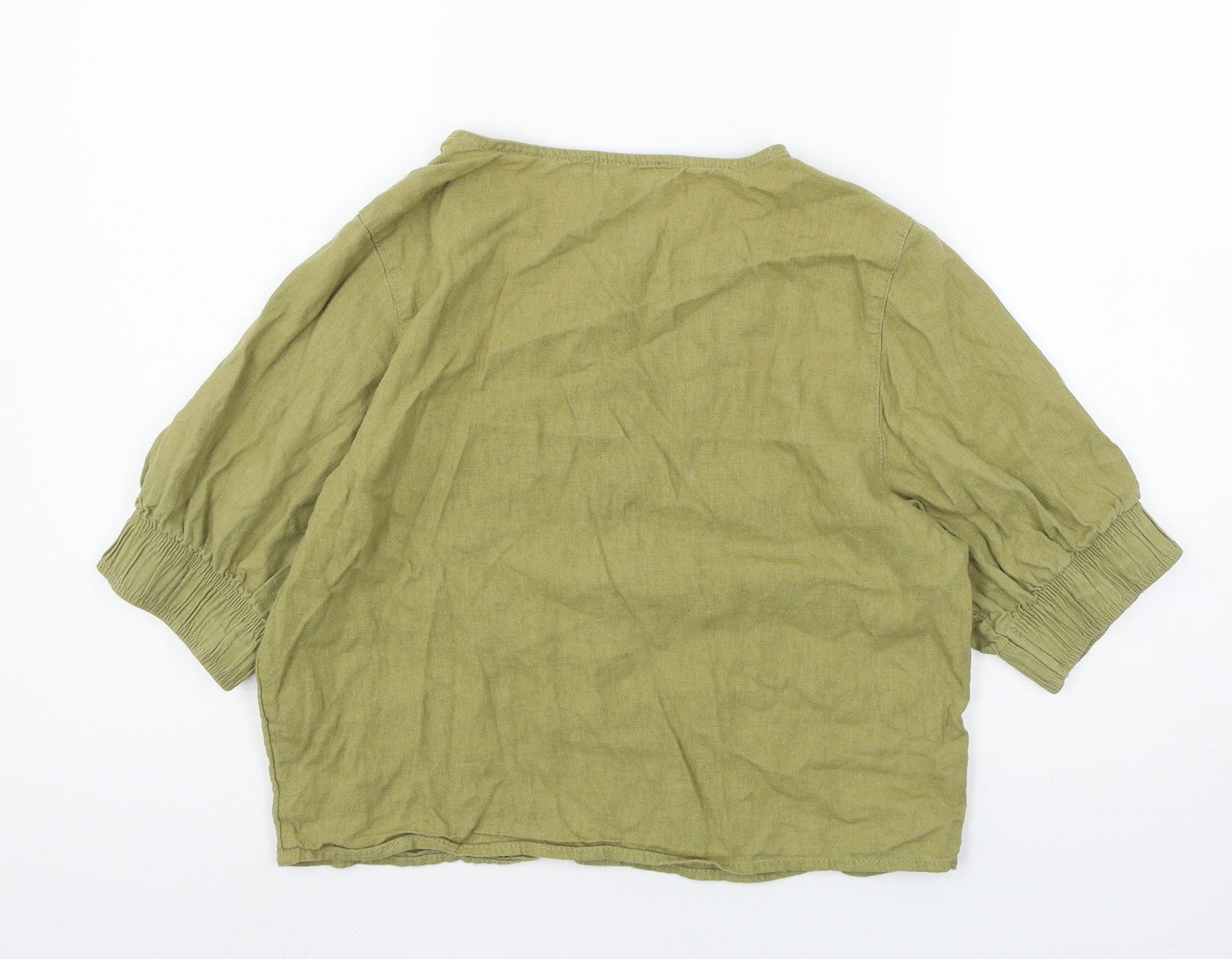 Marks and Spencer Womens Green   Basic Blouse Size 12