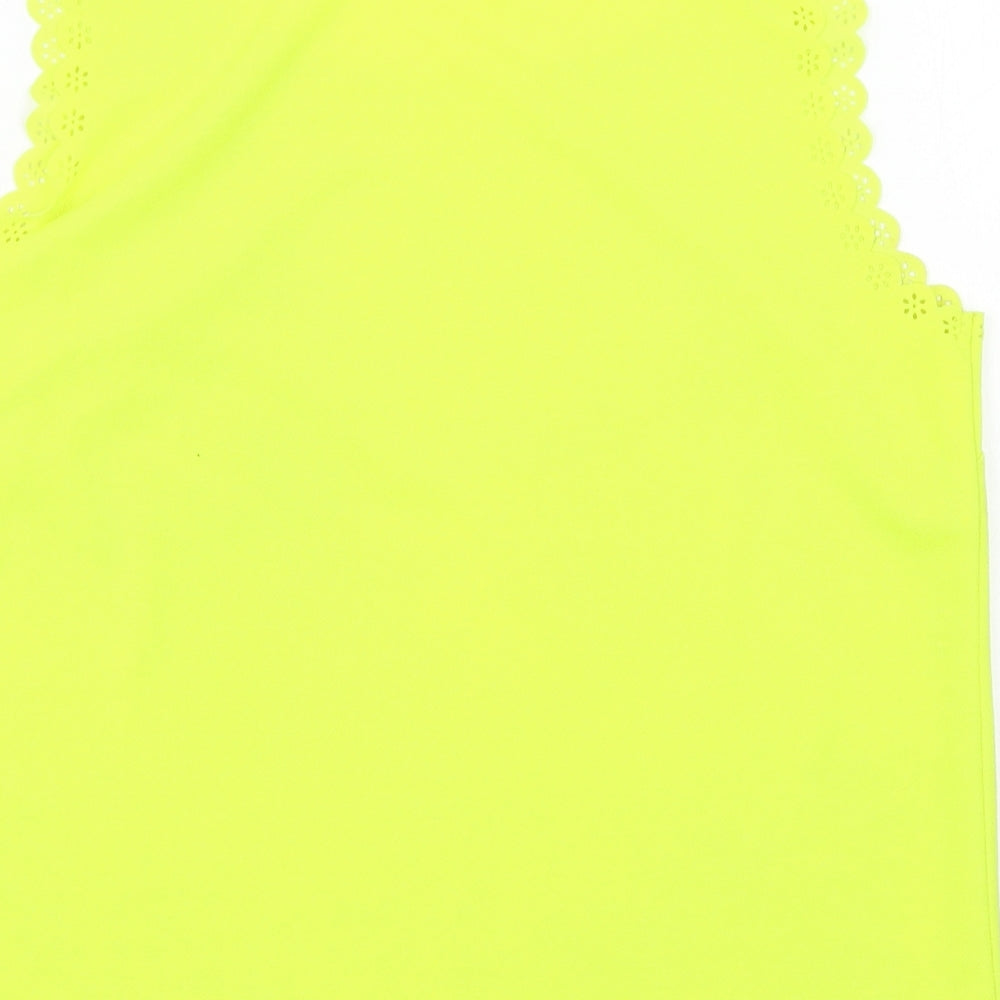 George Womens Yellow  Jersey Basic Tank Size 14