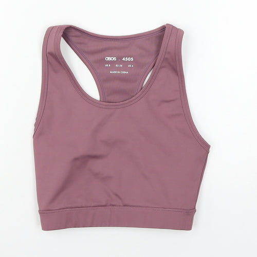 ASOS Womens Purple  Jersey Basic Tank Size 8