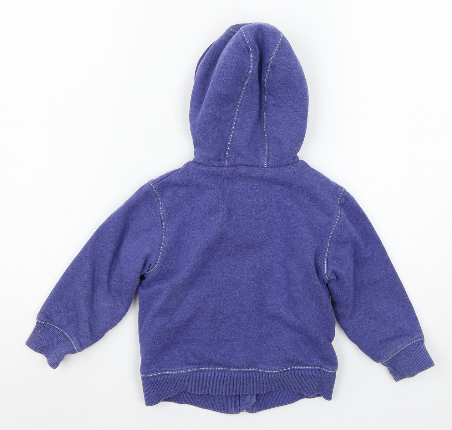NEXT Boys Blue  Jersey Full Zip Hoodie Size 2-3 Years
