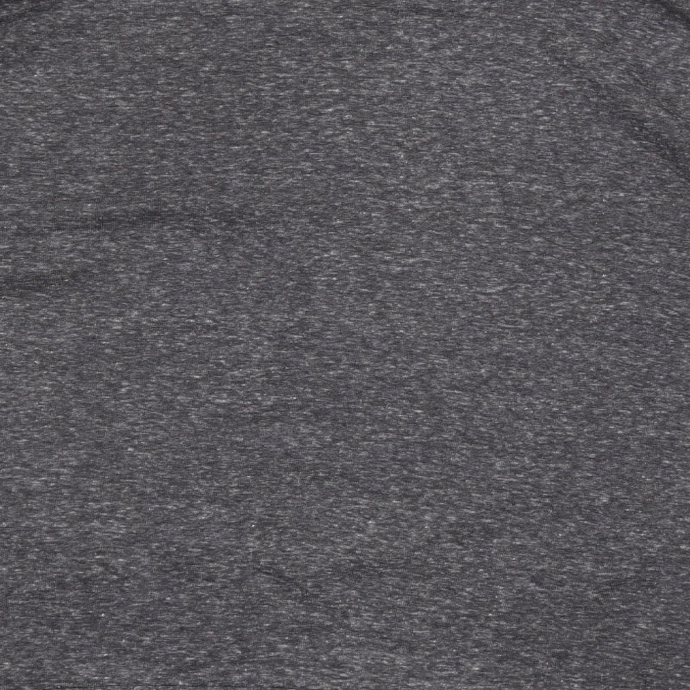 New Look Womens Grey  Jersey Pullover Sweatshirt Size 14