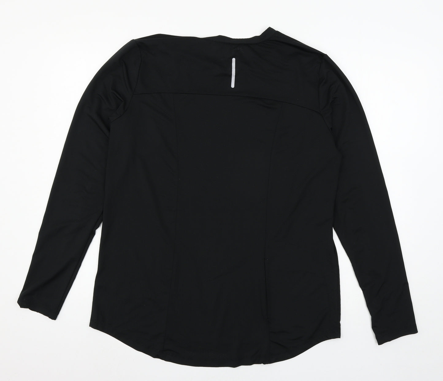 ASOS Womens Black  Jersey Basic T-Shirt Size 14