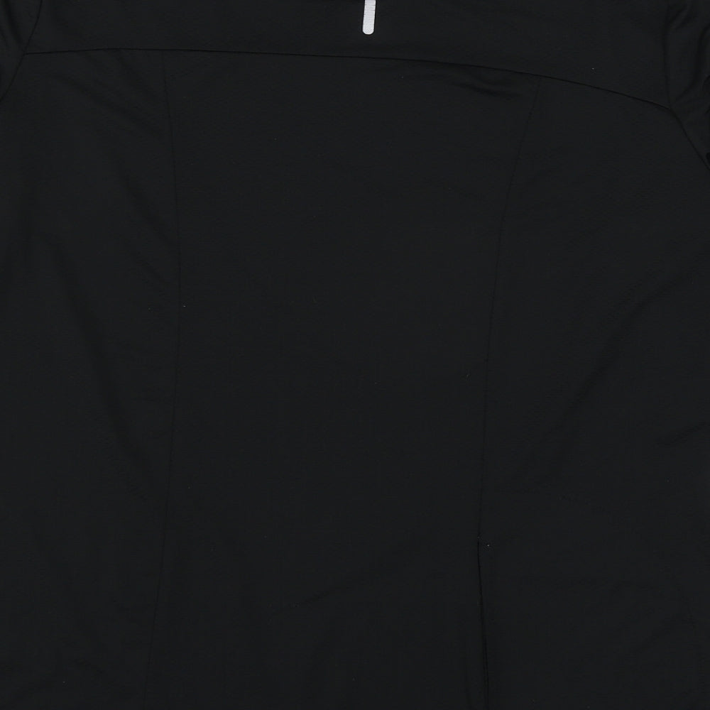 ASOS Womens Black  Jersey Basic T-Shirt Size 14