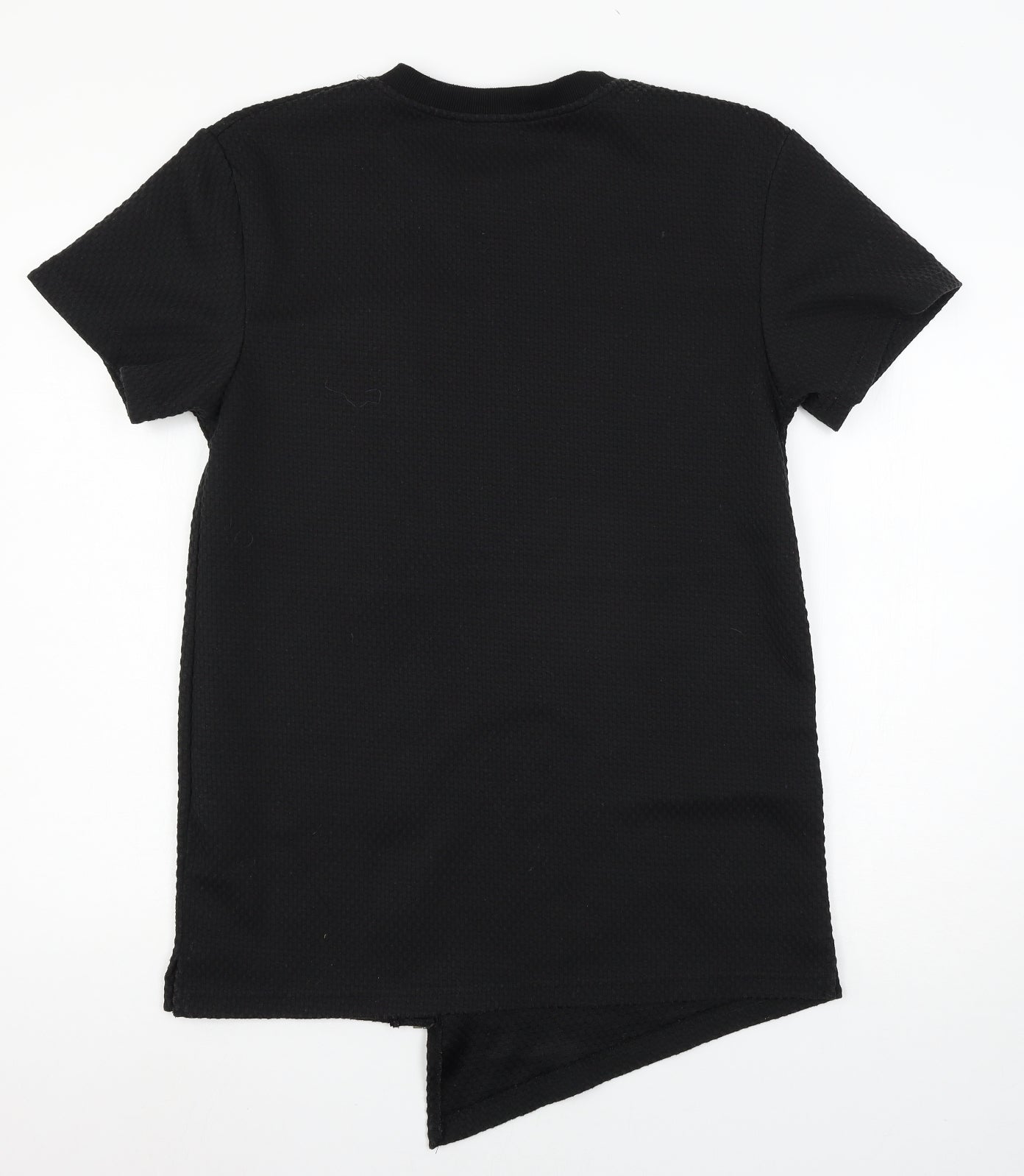 Soulstar Womens Black  Jersey Basic T-Shirt Size S