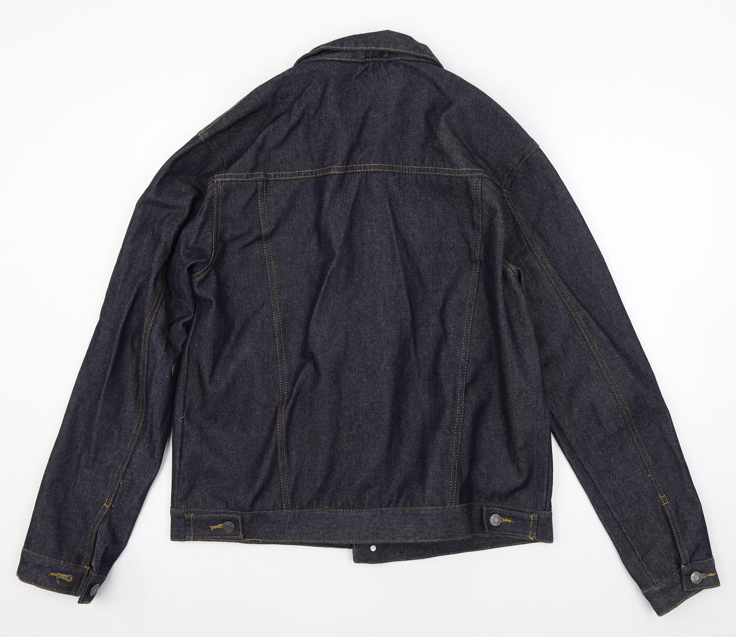 Denim & Co. Mens Blue  Denim Jacket  Size L