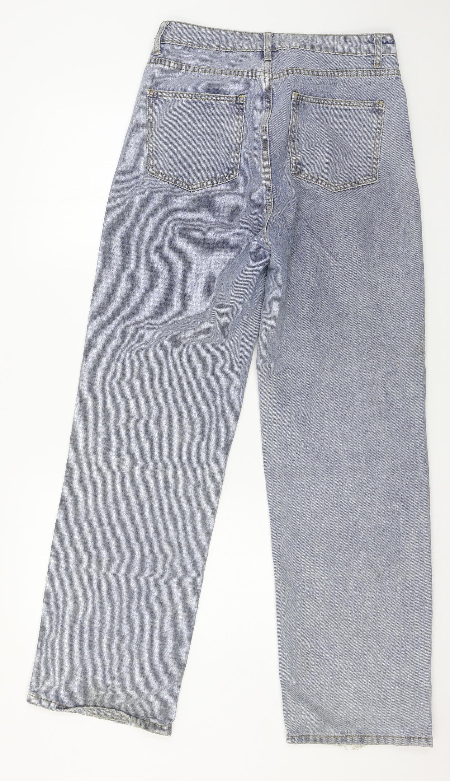 SheIn Womens Blue  Denim Straight Jeans Size M L30 in