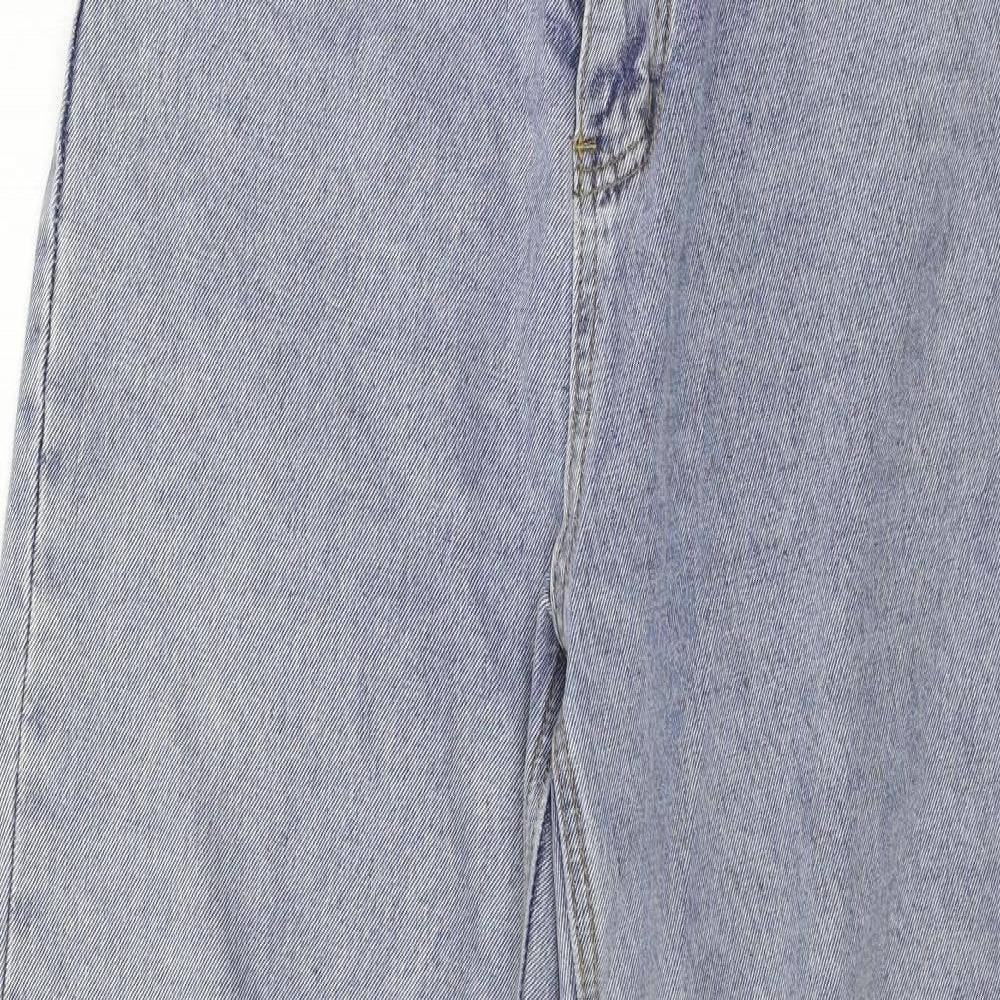 SheIn Womens Blue  Denim Straight Jeans Size M L30 in