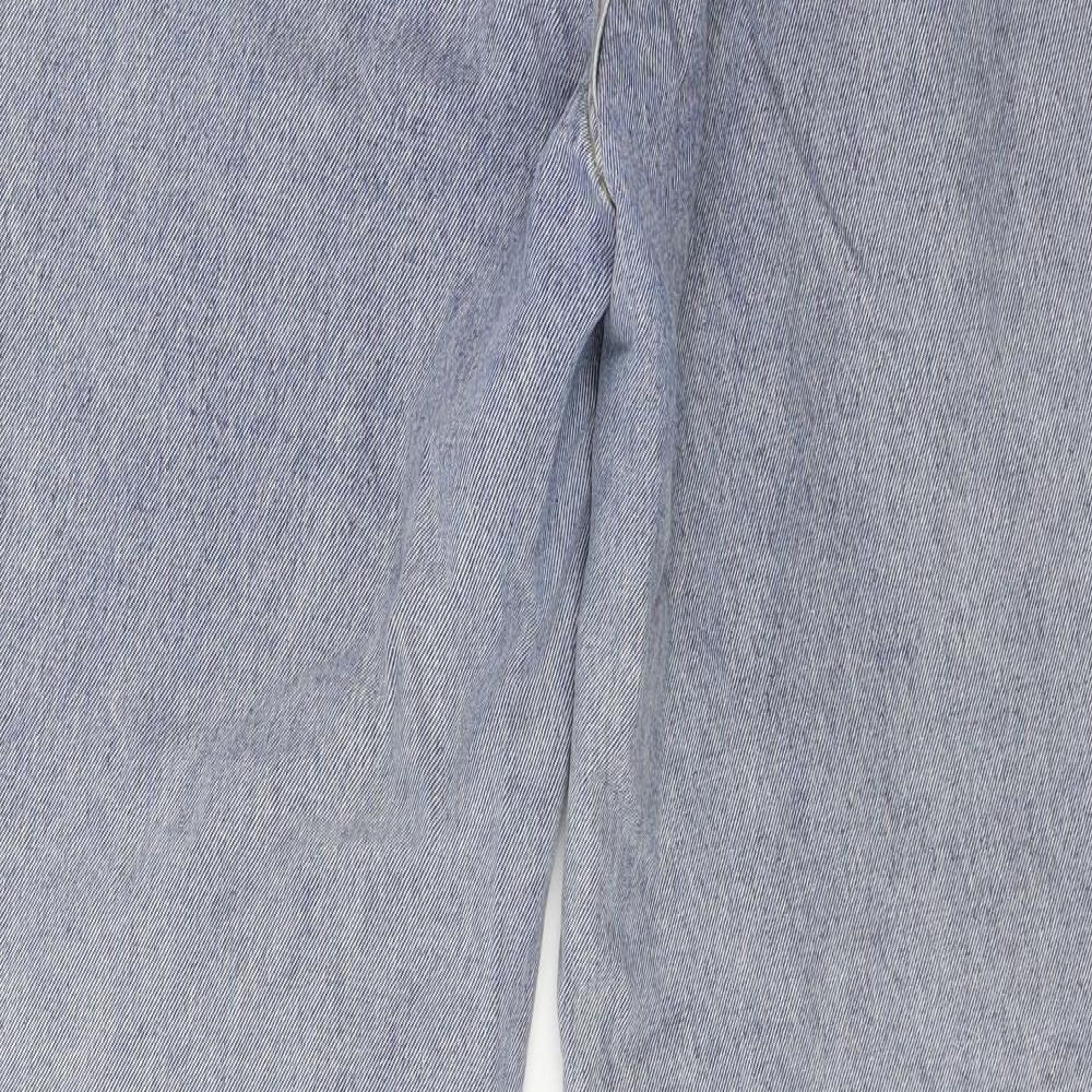 SheIn Womens Blue  Denim Straight Jeans Size M L30 in