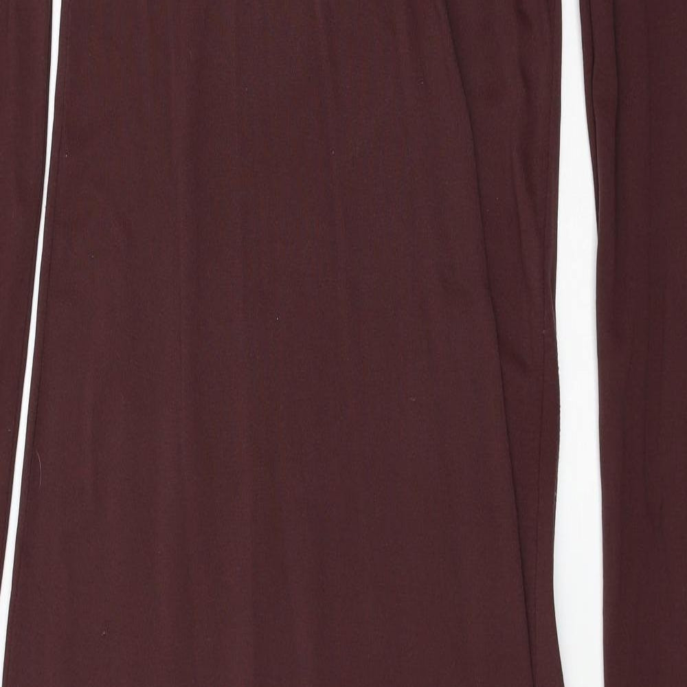 Zara Womens Brown  Jersey Maxi  Size L