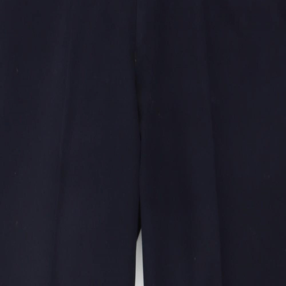 St Michael Mens Blue   Trousers  Size 34 in L28 in