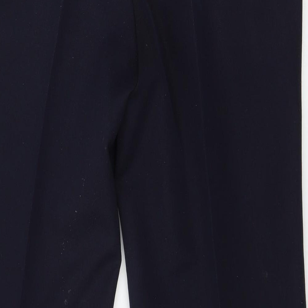 St Michael Mens Blue   Trousers  Size 34 in L28 in