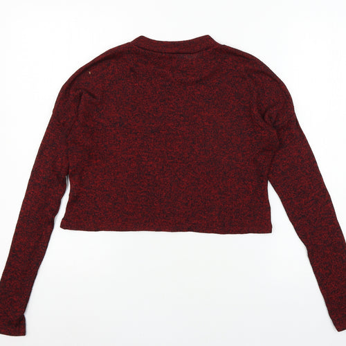 Atmosphere Womens Red  Knit Basic T-Shirt Size 10