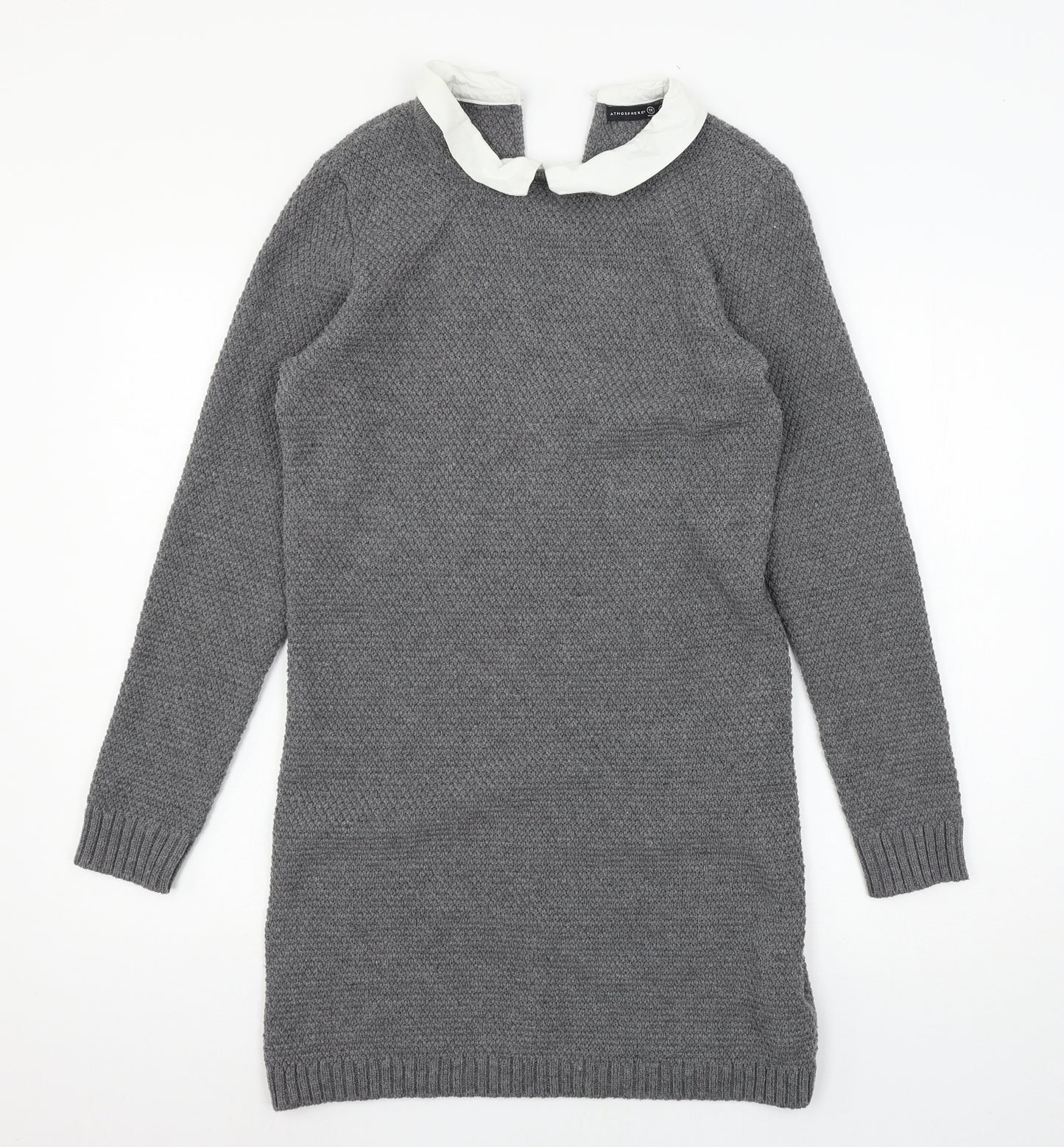 Atmosphere Womens Grey  Knit Jumper Dress  Size 12