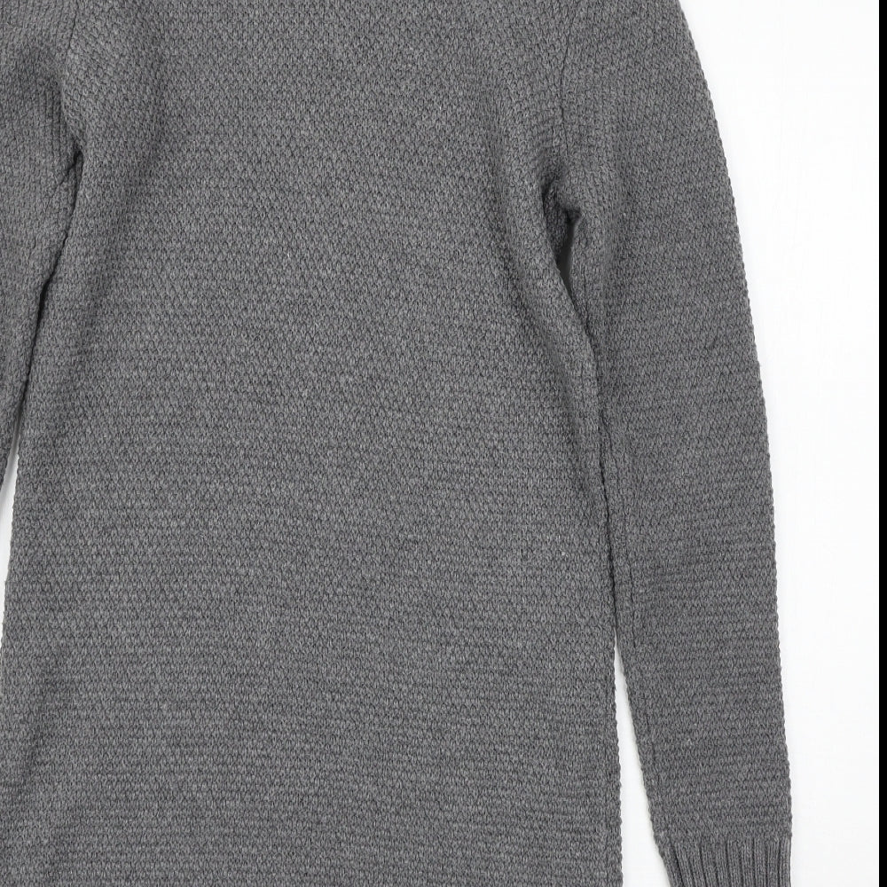 Atmosphere Womens Grey  Knit Jumper Dress  Size 12