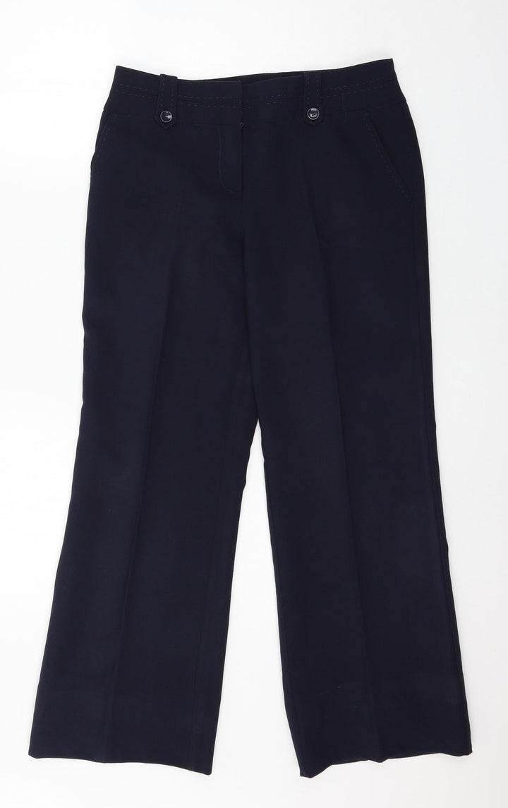 Atmosphere Womens Blue   Trousers  Size 10 L28 in