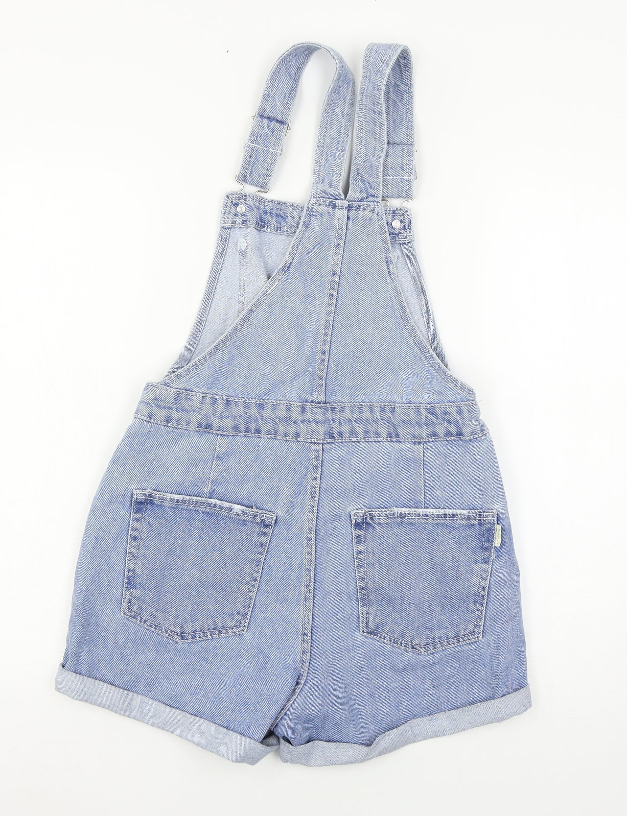 Bershka Womens Blue  Denim Dungaree One-Piece Size XS L3 in