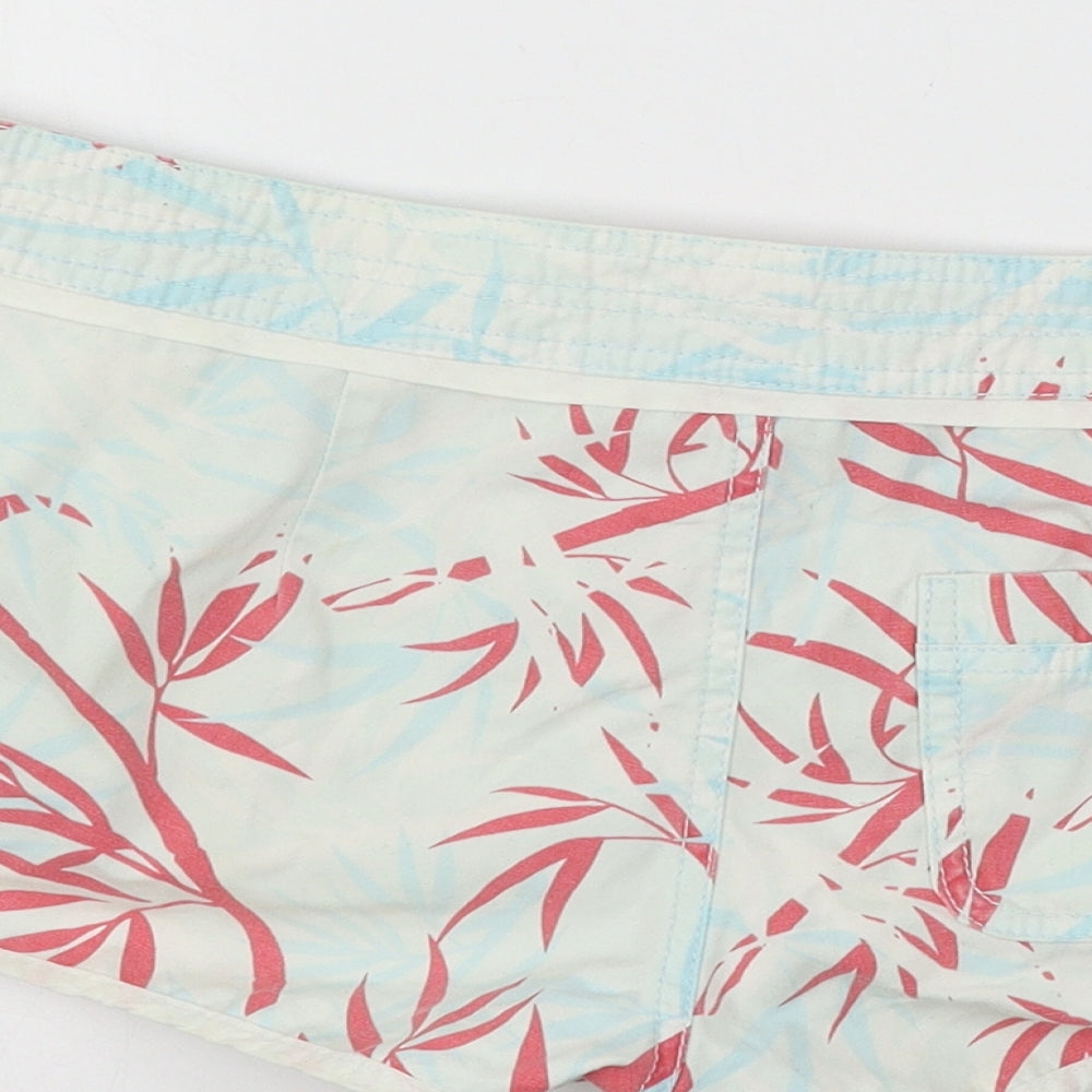 Divided by H&M Womens Multicoloured Floral  Sweat Shorts Size 10