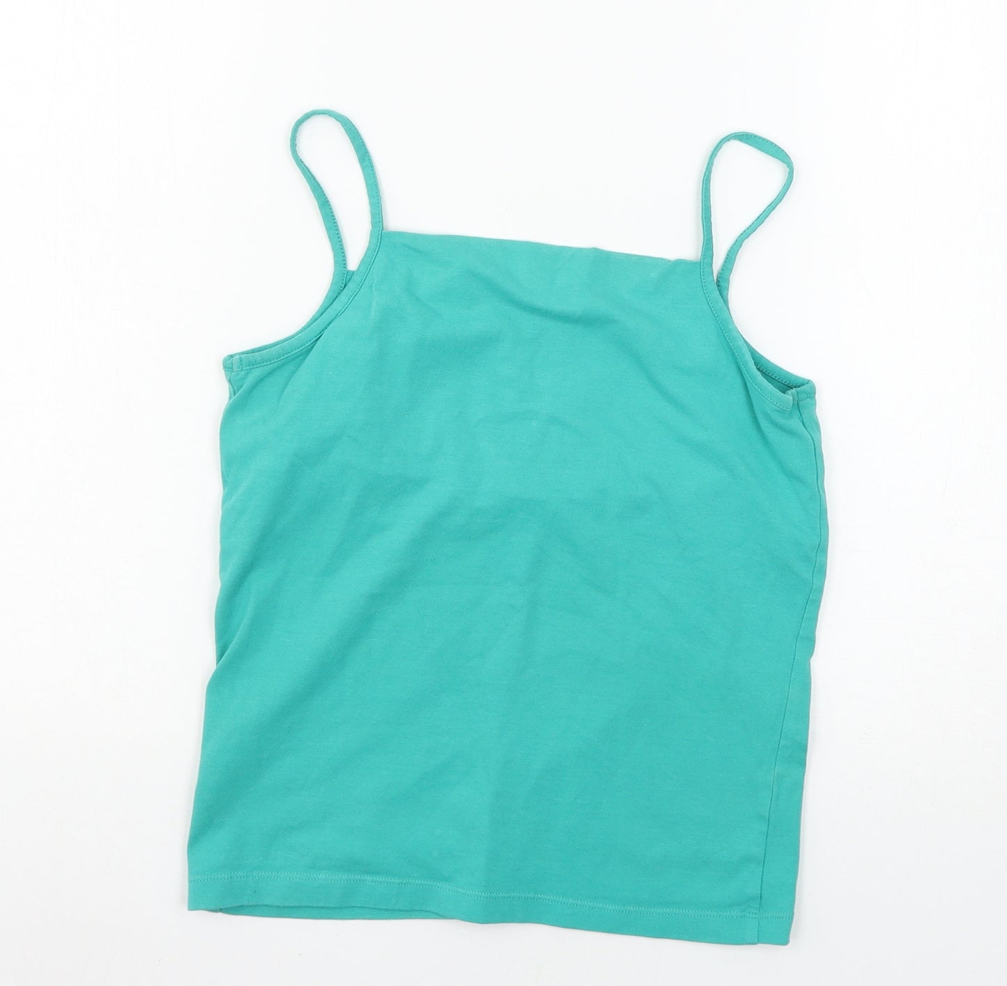 Great Plains Womens Blue  Jersey Basic Tank Size S