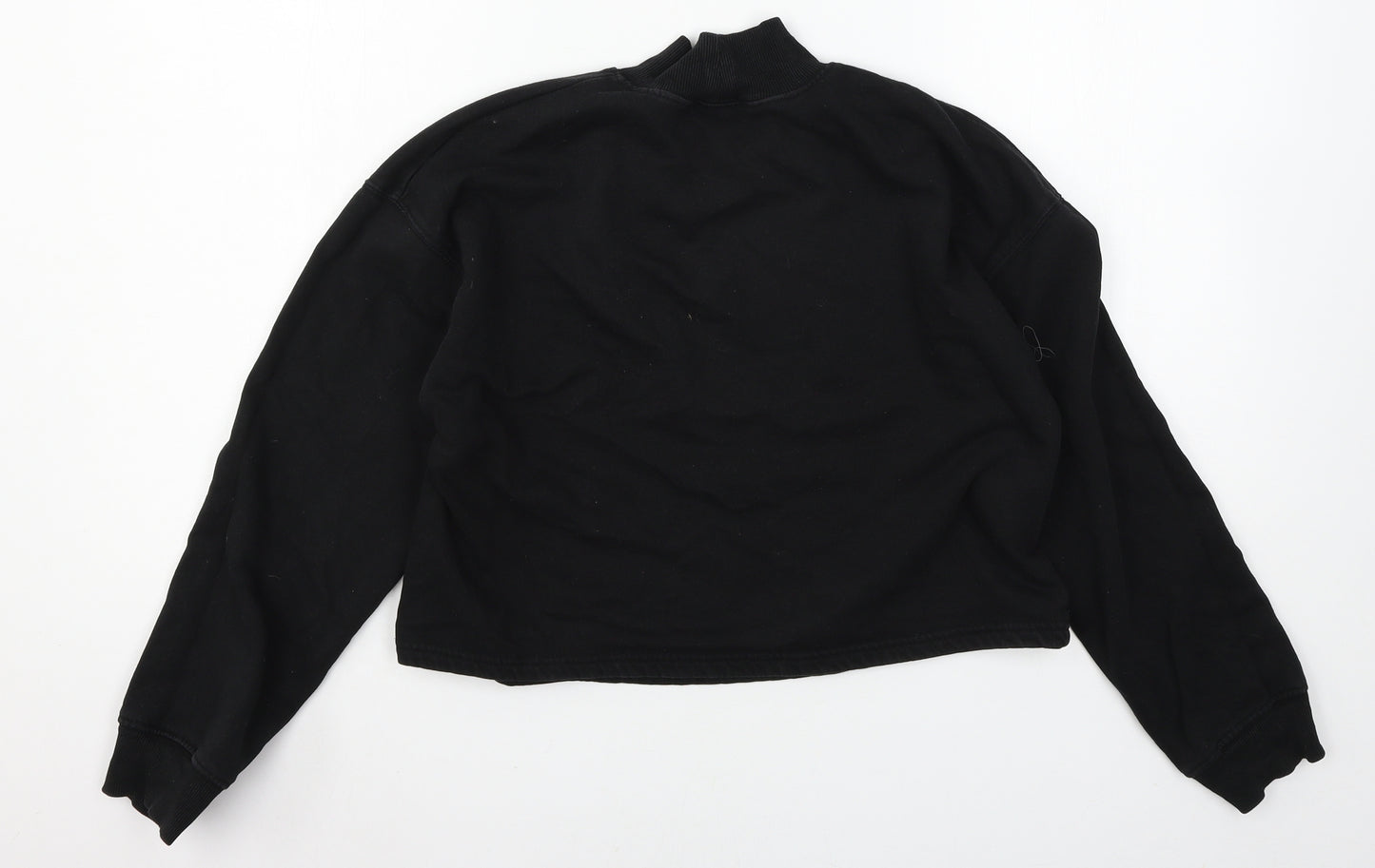 Zara Womens Black  Jersey Pullover Sweatshirt Size S  - New York Forever