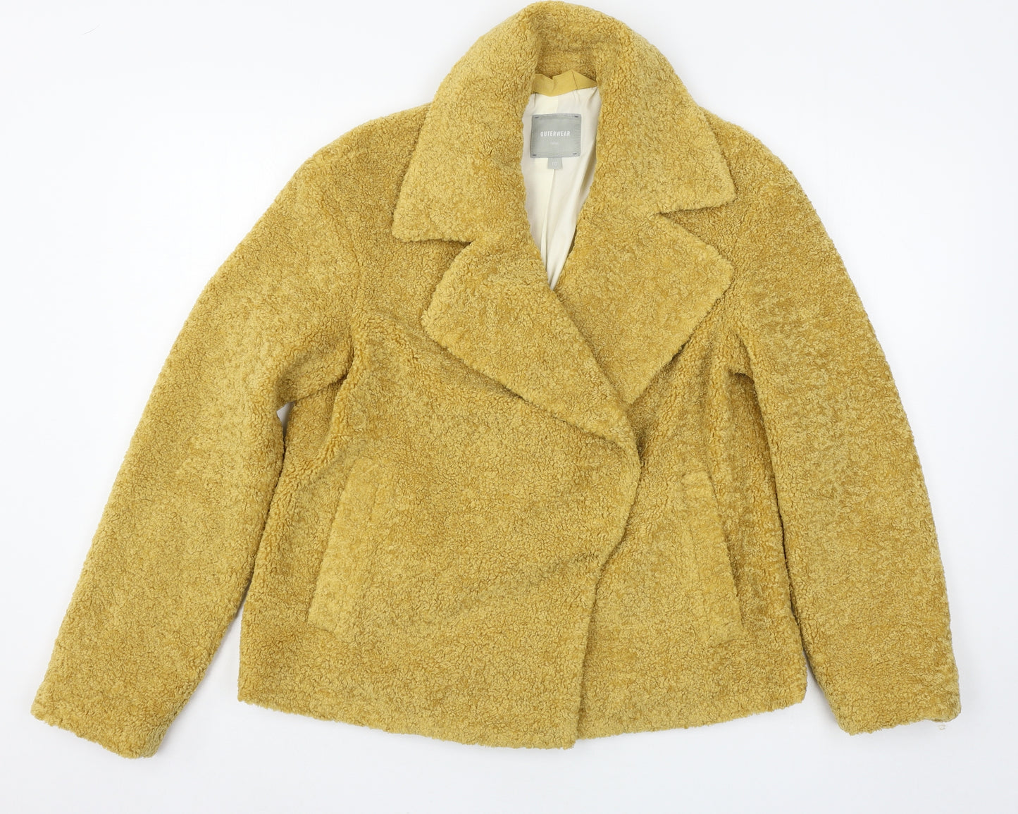 NEXT Womens Brown   Pea Coat Coat Size 10