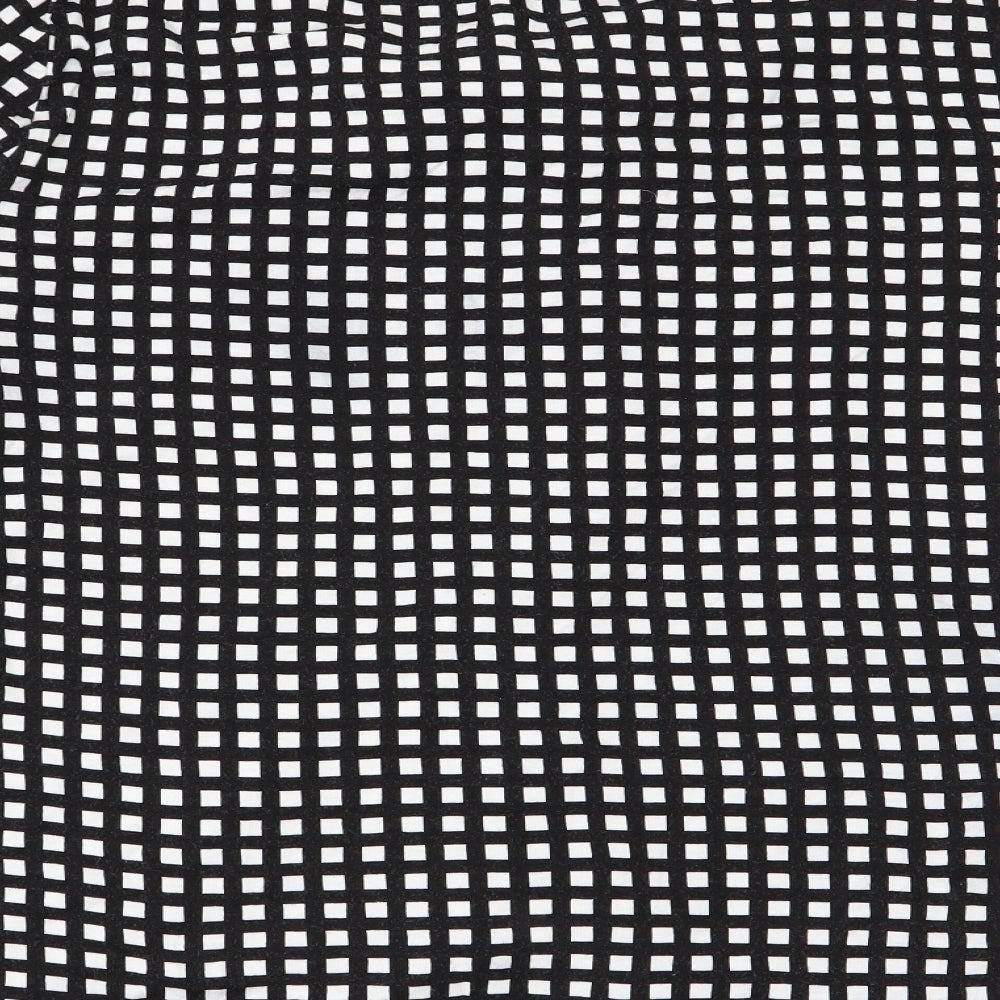 BHS Womens Multicoloured Geometric  Basic T-Shirt Size 22