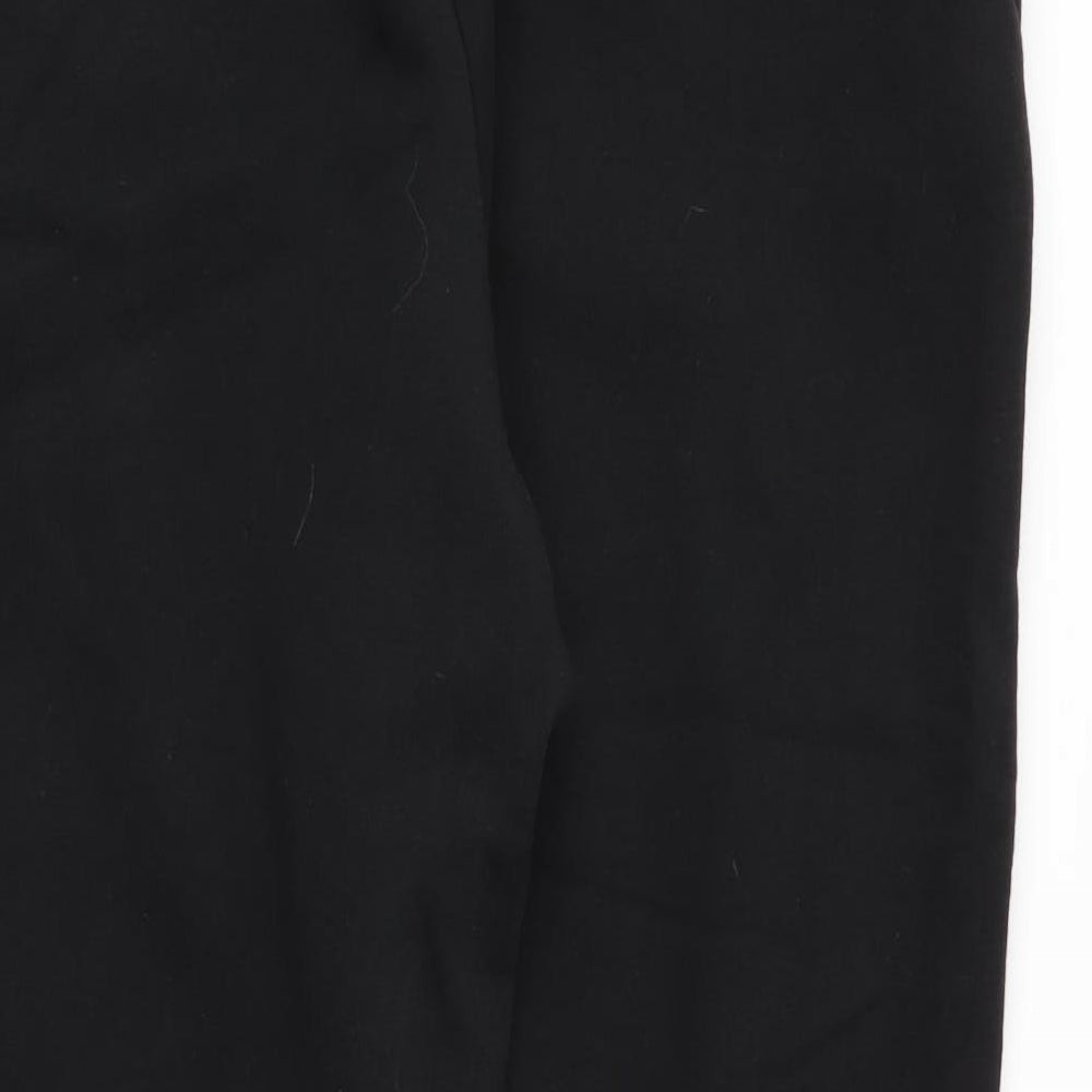 Pink Soda Womens Black   Jogger Trousers Size 16 L28 in - Stretch waistband/legging