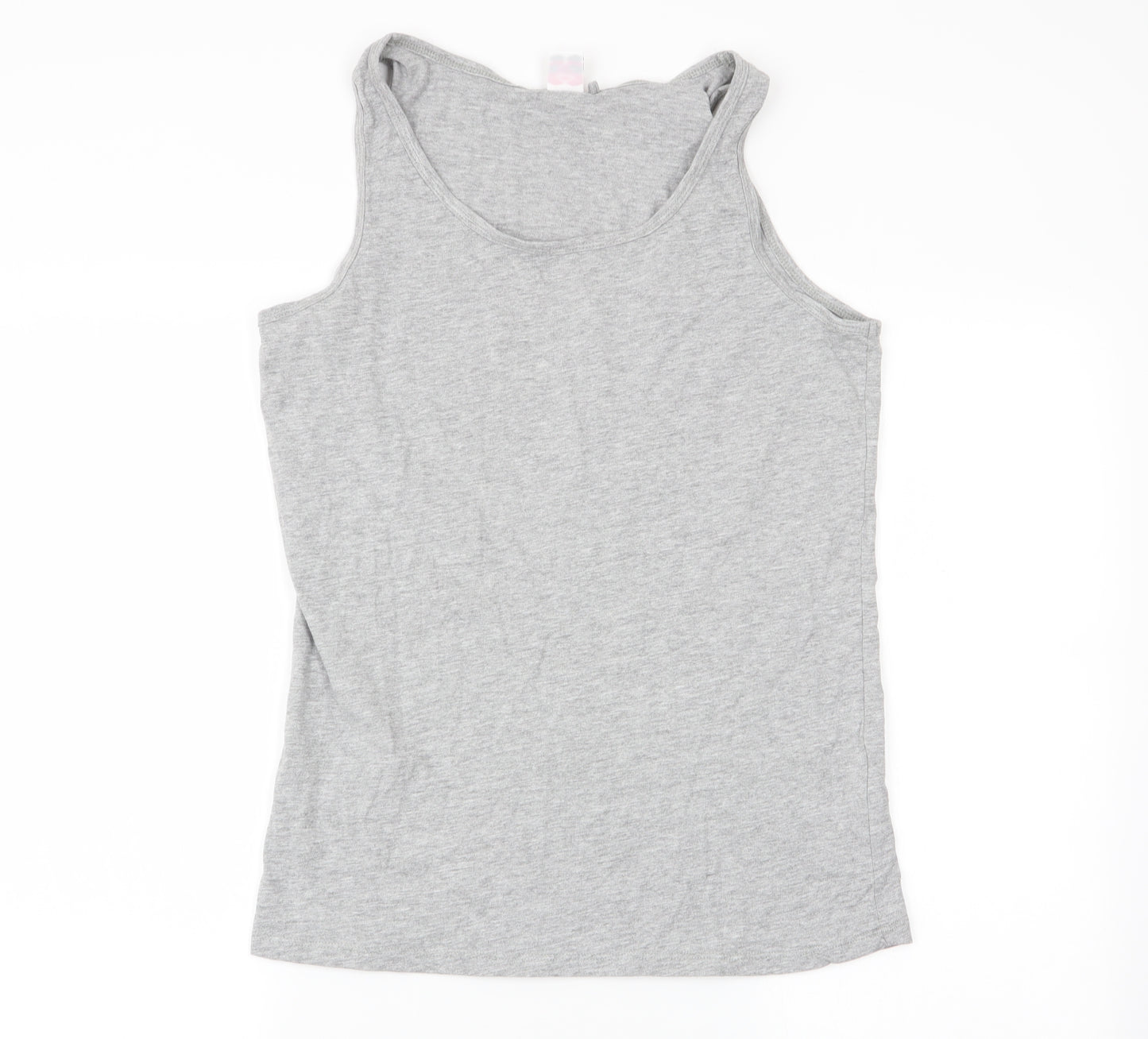 Lee Cooper Womens Grey   Basic Tank Size 16