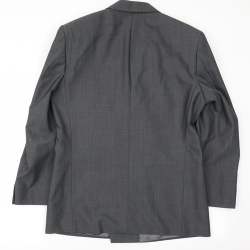 M&S Mens Grey   Jacket Blazer Size 38