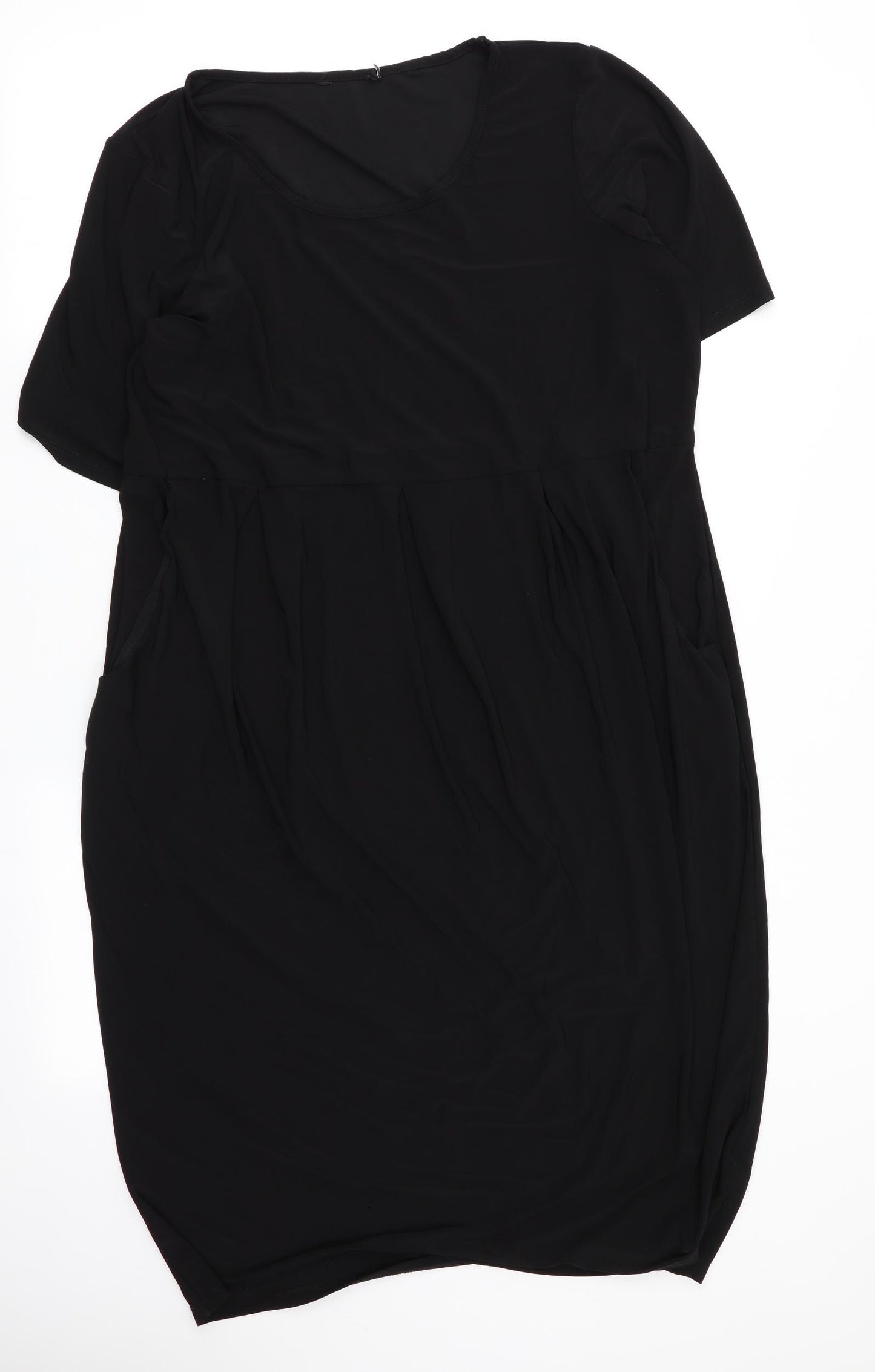 Preworn Womens Black   Fit & Flare  Size 20