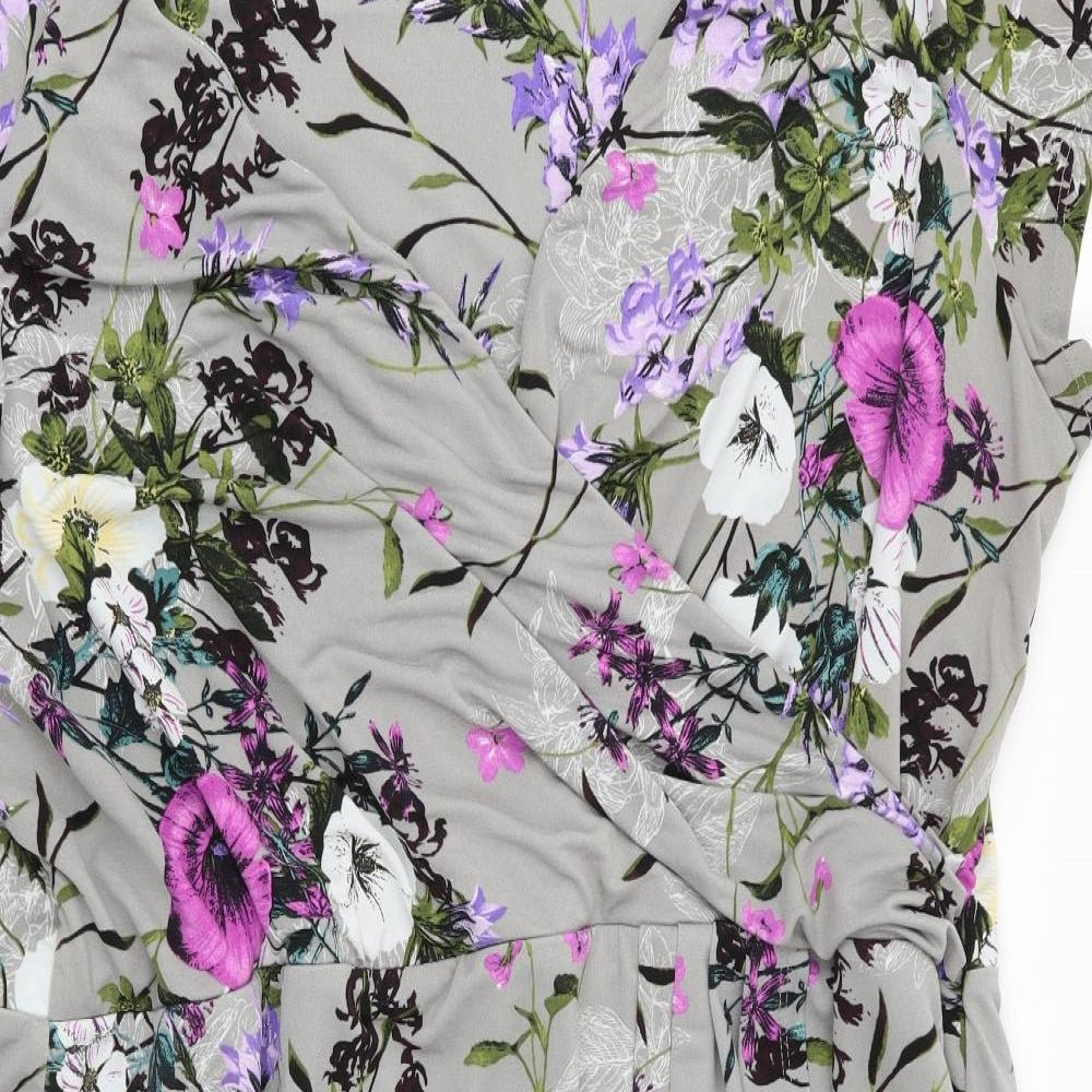 Monsoon Womens Multicoloured Floral  Fit & Flare  Size 22