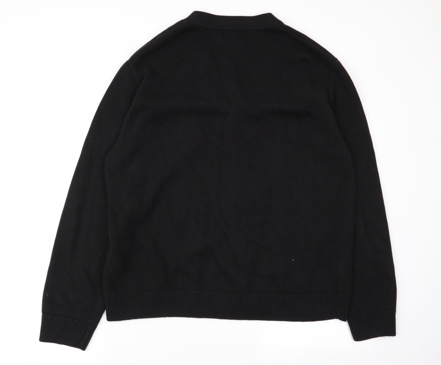 H&M Womens Black   Cardigan Jumper Size 16