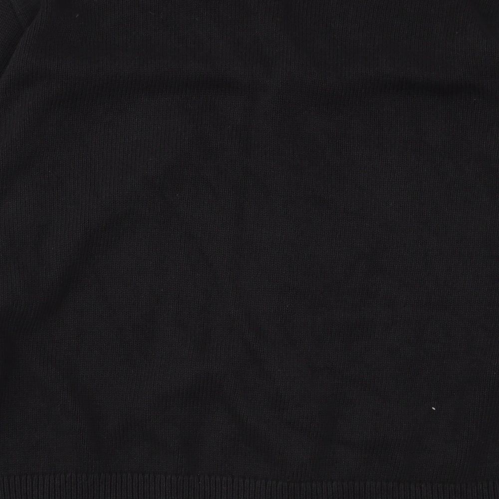 H&M Womens Black   Cardigan Jumper Size 16