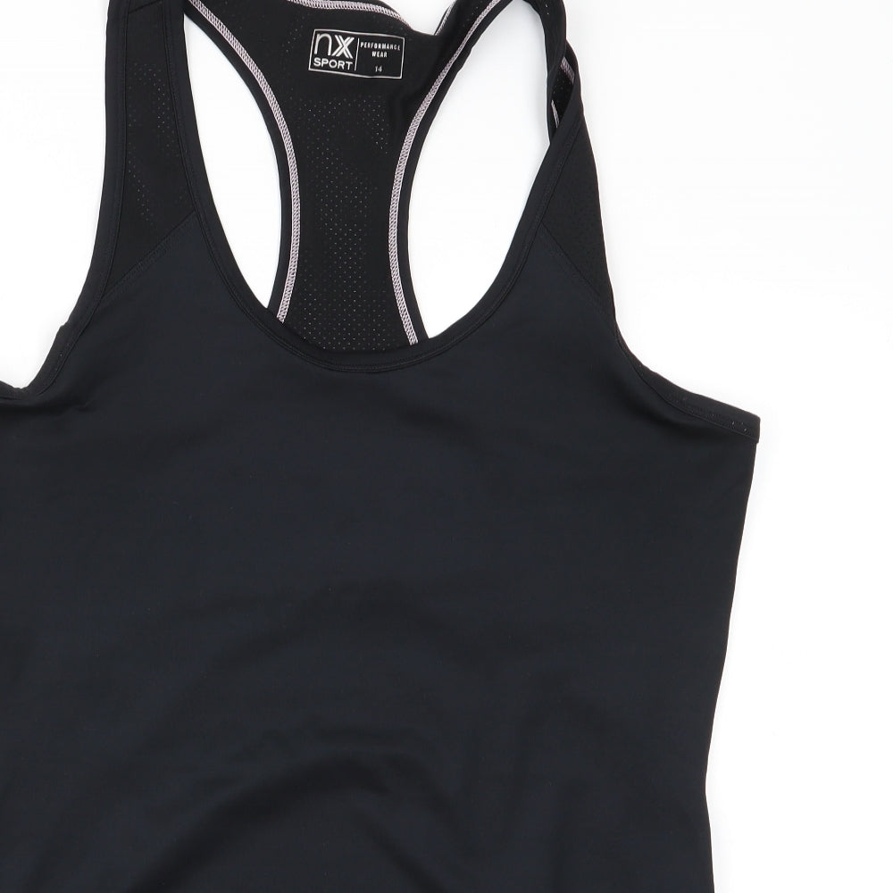 NEXT Womens Black   Basic Tank Size 14