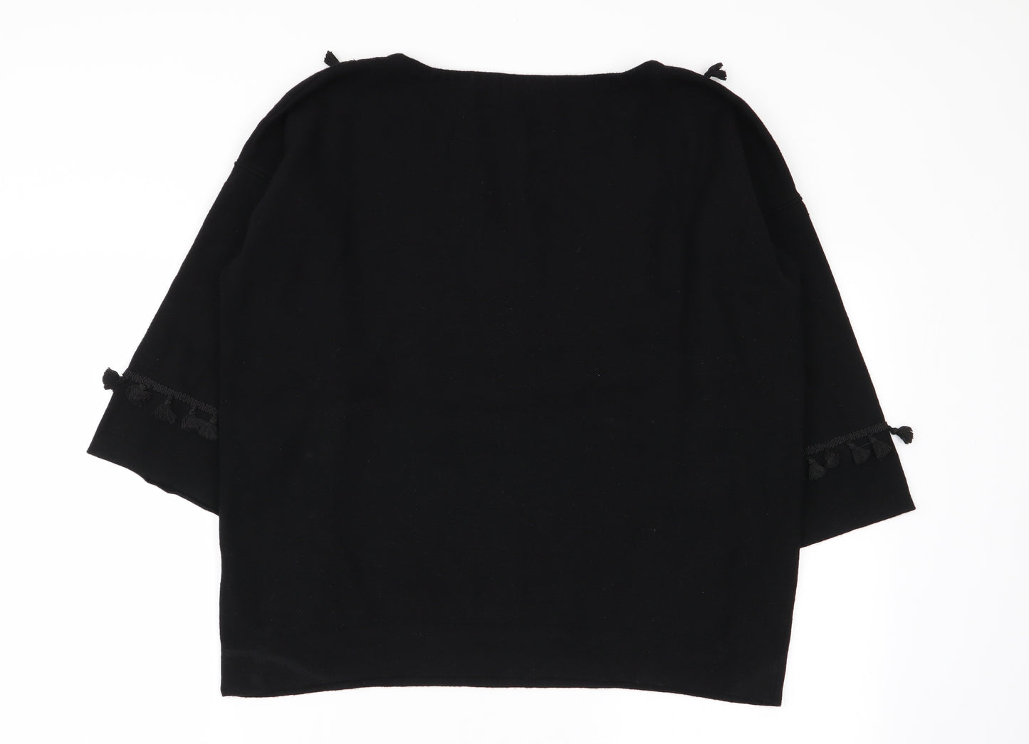 M&S Womens Black   Pullover Jumper Size 12