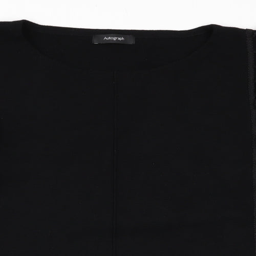 M&S Womens Black   Pullover Jumper Size 12