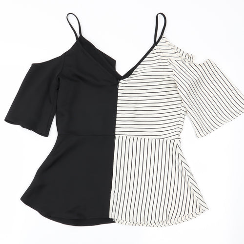 River Island Womens Multicoloured Striped  Camisole Blouse Size 8