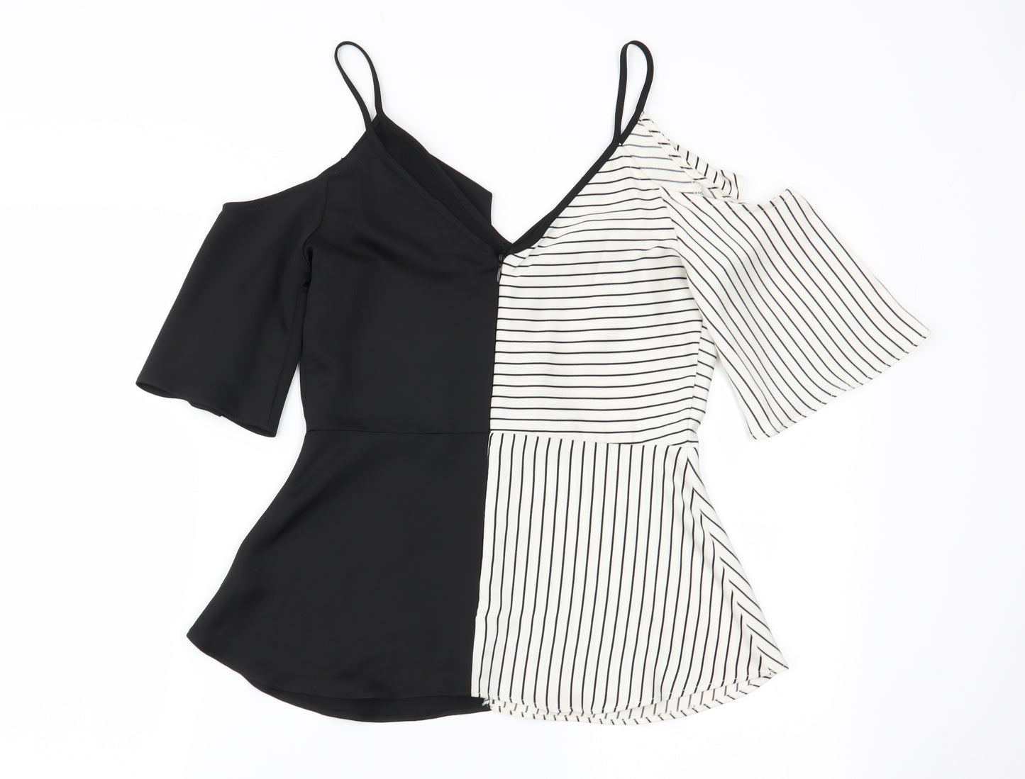 River Island Womens Multicoloured Striped  Camisole Blouse Size 8