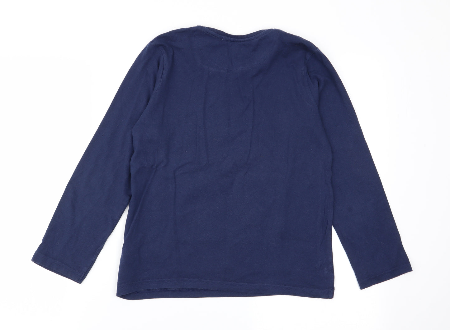 M&S Boys Blue   Basic T-Shirt Size 10-11 Years