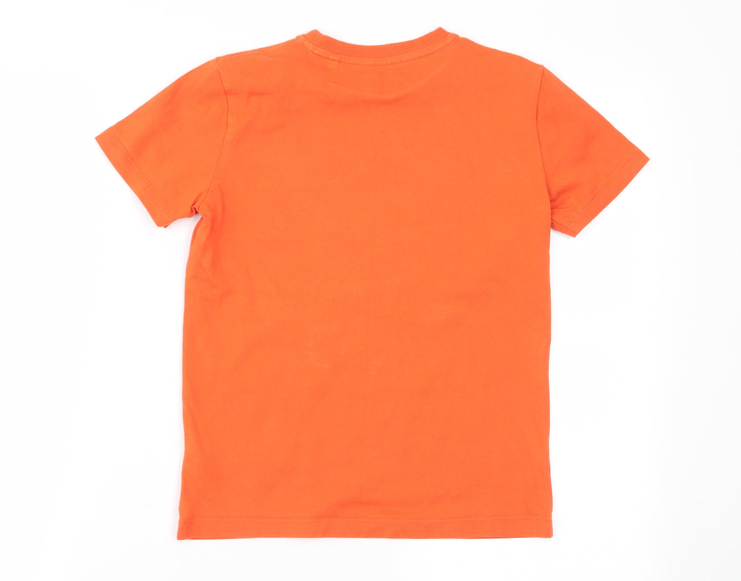 NEXT Girls Orange   Basic T-Shirt Size 8 Years