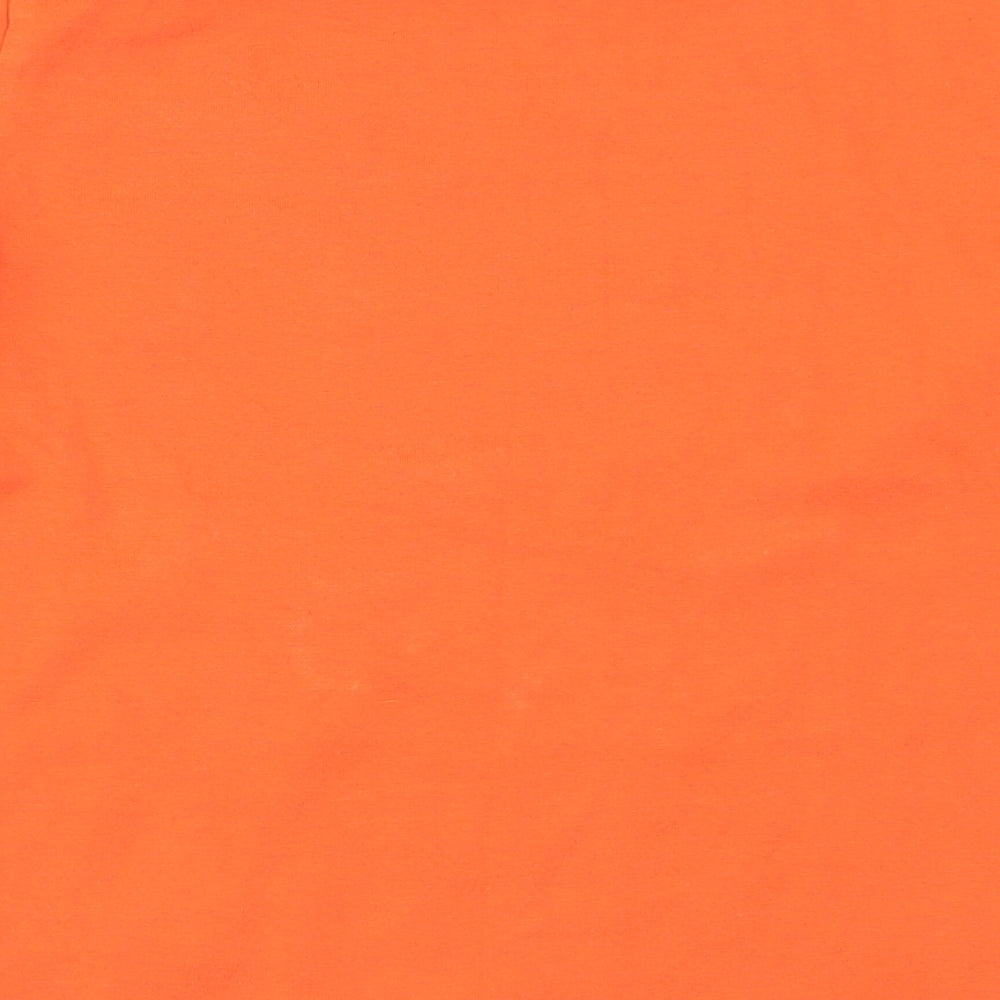 NEXT Girls Orange   Basic T-Shirt Size 8 Years