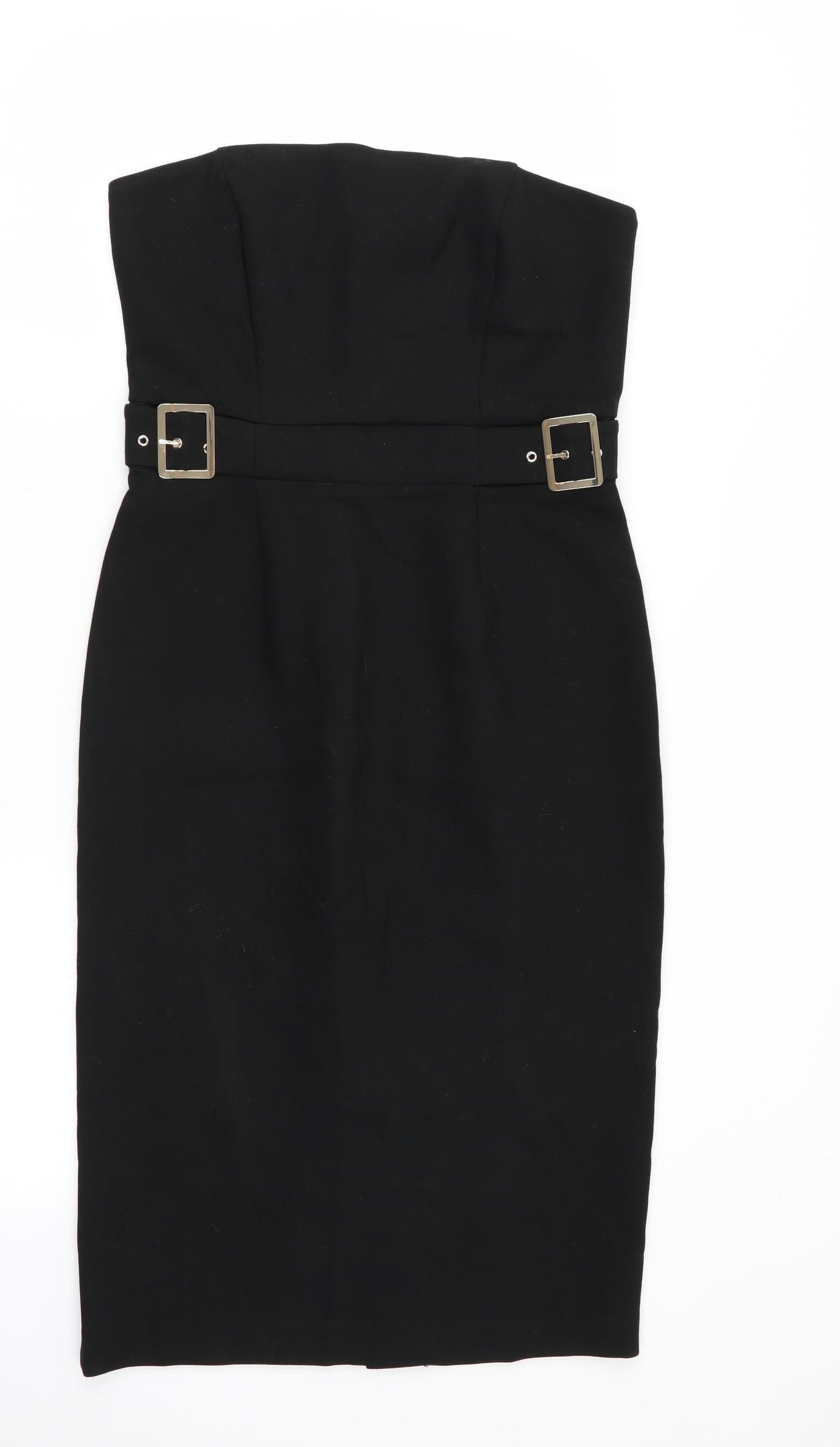 River Island Womens Black   Bodycon  Size 8