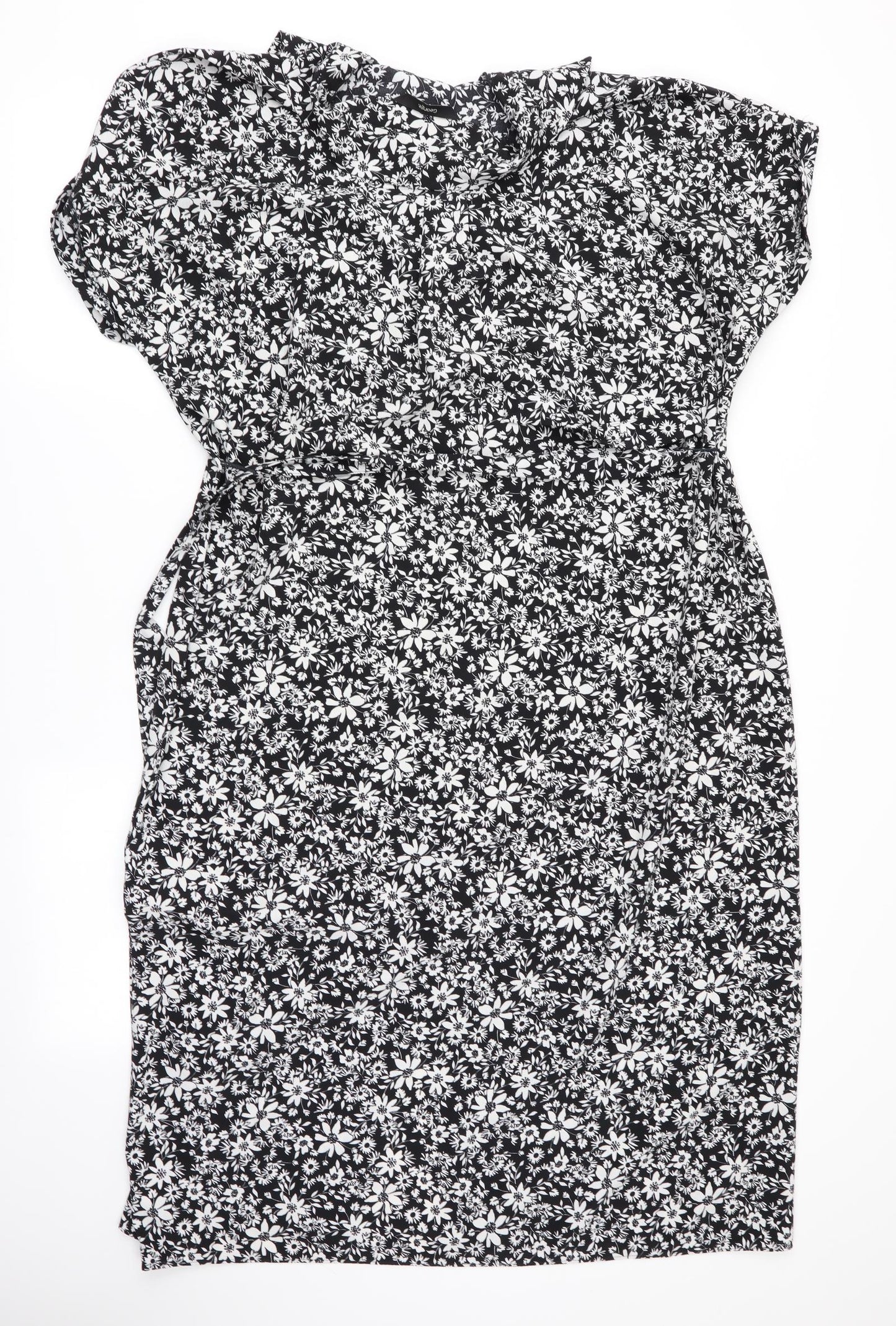 Asda George Womens Multicoloured Floral  Fit & Flare  Size 14