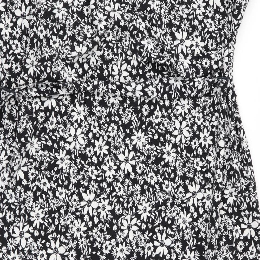 Asda George Womens Multicoloured Floral  Fit & Flare  Size 14