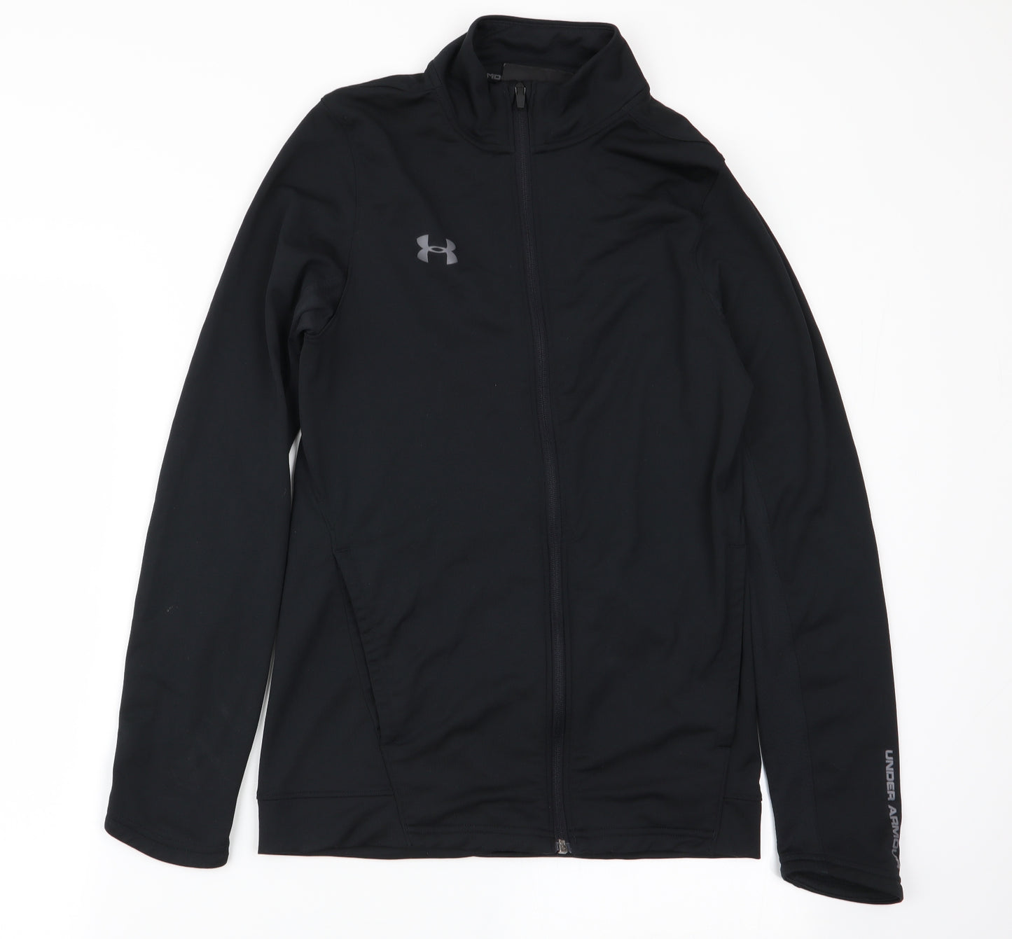 Under armour Mens Black   Full Zip Jumper Size S