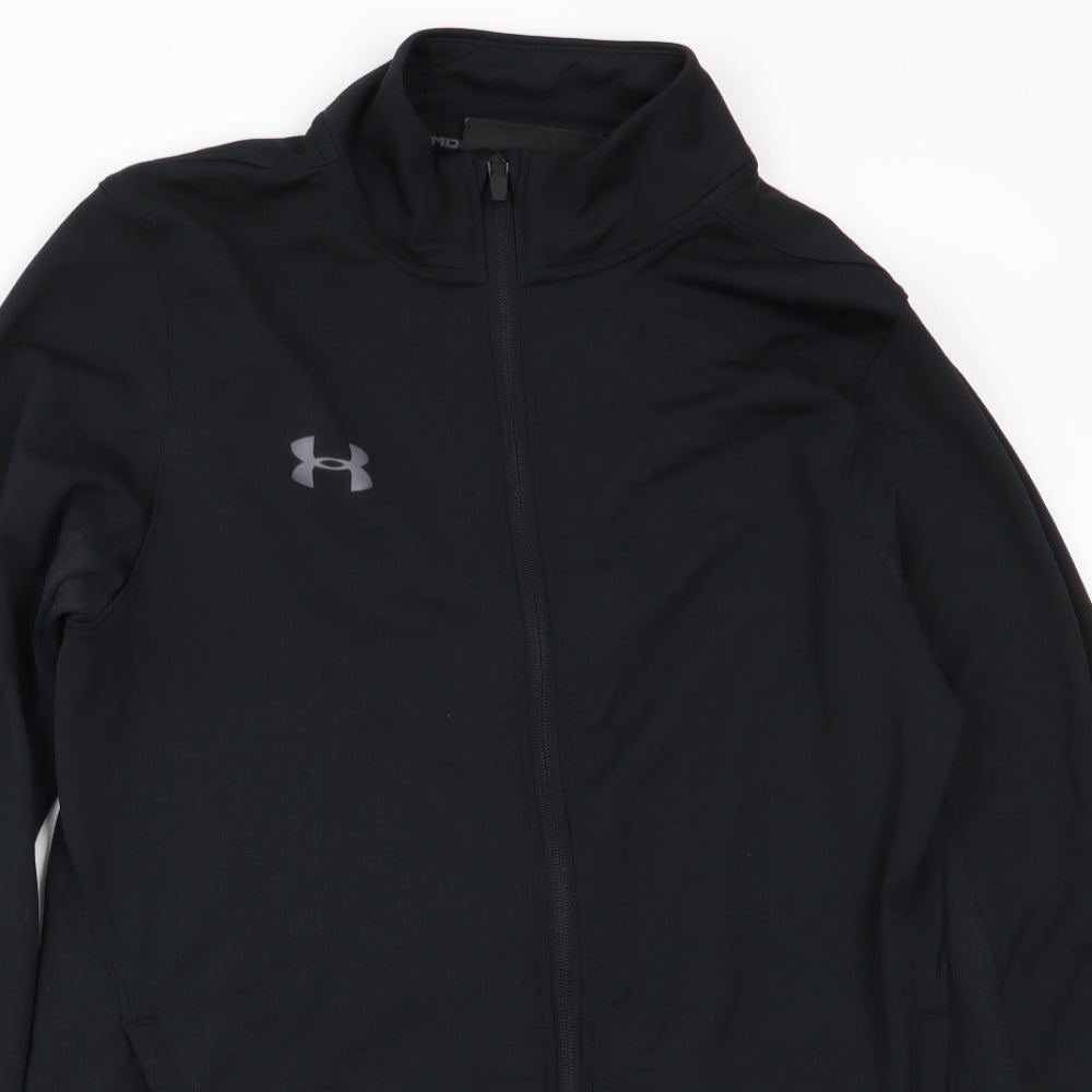 Under armour Mens Black   Full Zip Jumper Size S