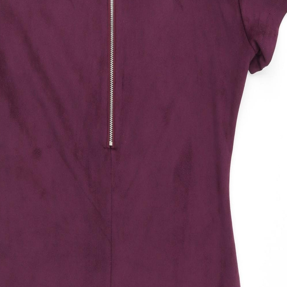 AX Paris Womens Purple   Fit & Flare  Size 12