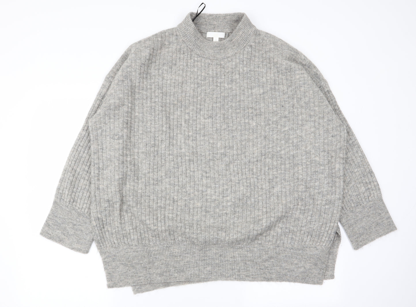 H&M Womens Grey   Pullover Jumper Size 12
