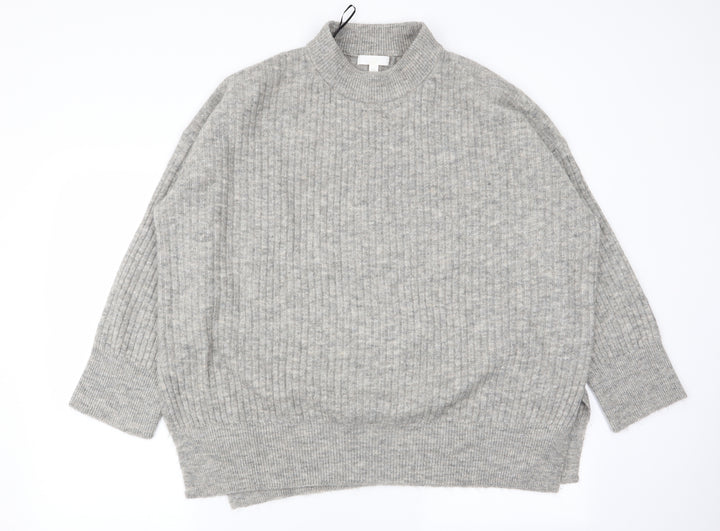 H&M Womens Grey   Pullover Jumper Size 12
