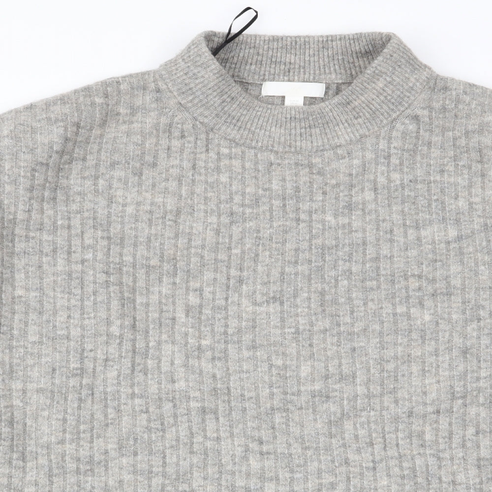 H&M Womens Grey   Pullover Jumper Size 12